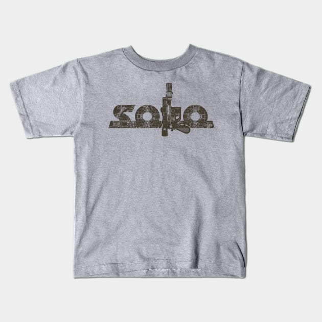 Solo Kids T-Shirt by hamiltonarts